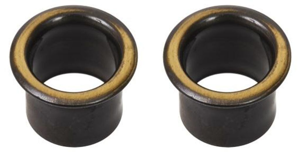 Runde Türlüftungshülse Ø 22 mm in Patina Optik