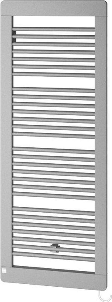 Elektrische Badewanne, Kermi Credo Plus-E 1429 x 550 mm WFS rechts Silber C3E