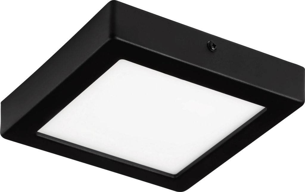 Eglo LED Plafonnier apparent Idun noir 17x17cm 9,5W 1500lm Image du produit 