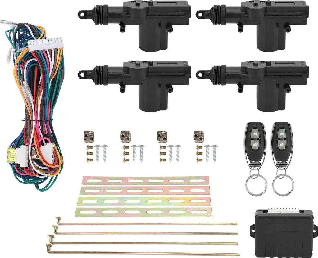 Kit Verrouillage Centralisé à Distance 12V avec 2 Télécommandes et LED - 5