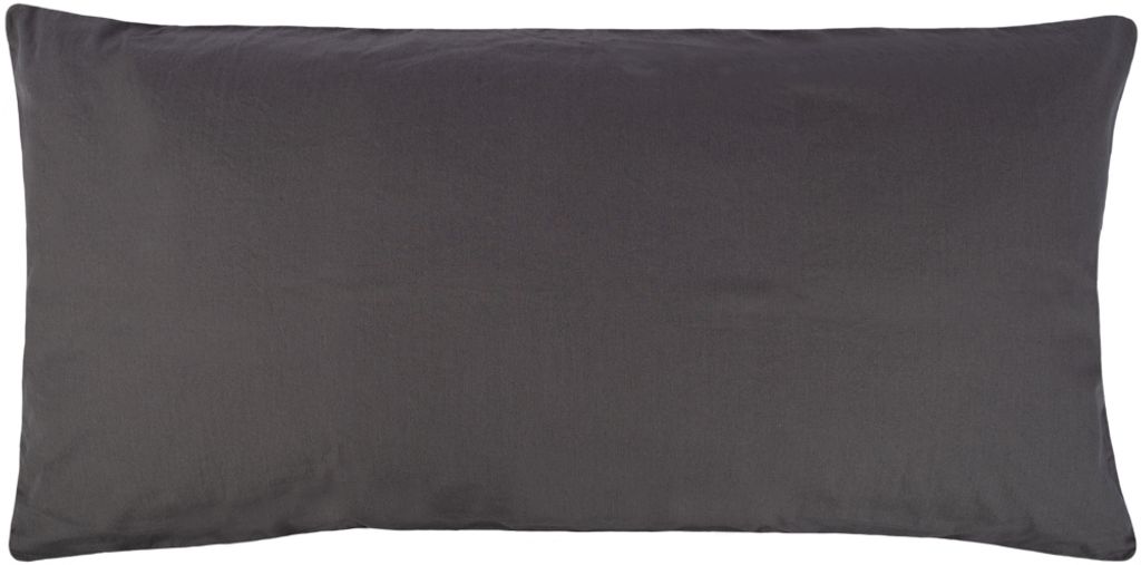 Zoeppritz Perkal-Kissenbezug Easy Farbe charcoral Größe 40x80