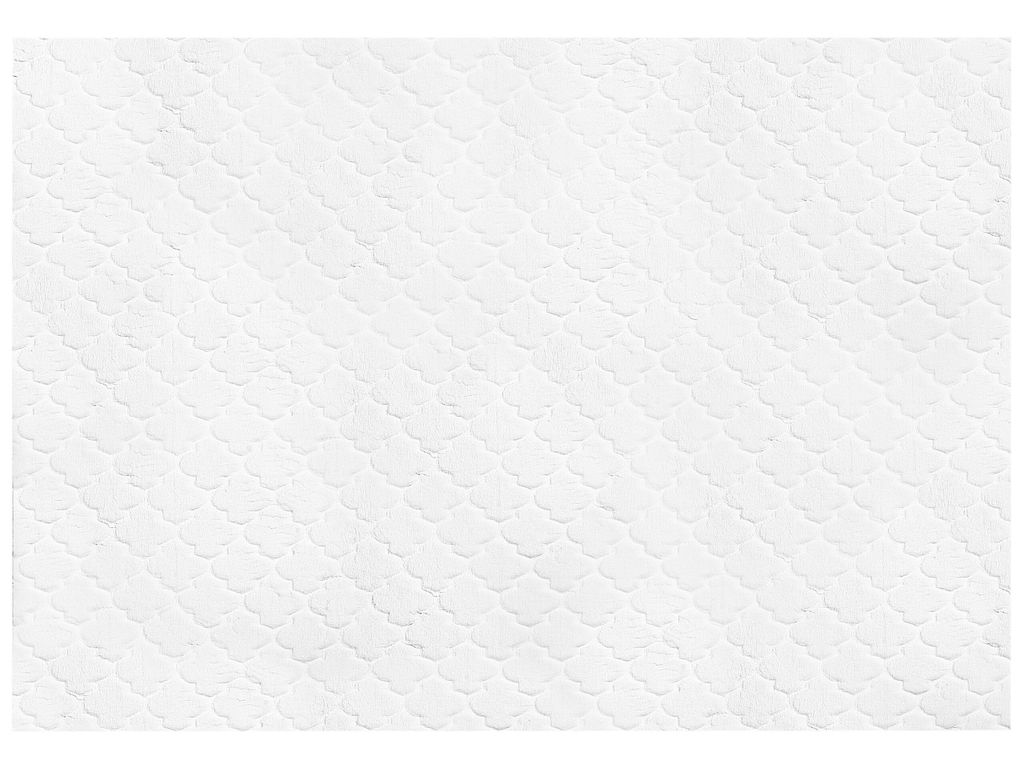 BELIANI Koberec z umělé zaječí kožešiny bílý 160 x 230 cm Obrázek produktu 4