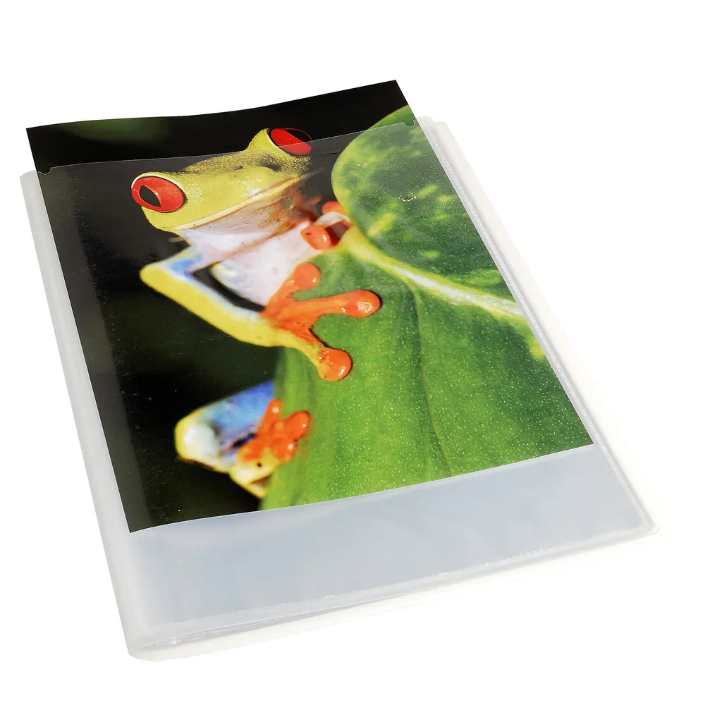 Porte-vues A4 Incolore Exacompta 160 Vues en Polypropylène - Lot de 8 - 3