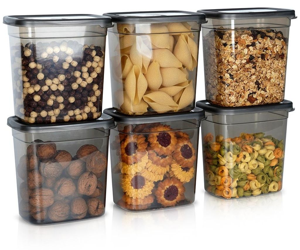 Vilde | Vorratsdosen 6er Set - 1,85 L - 16,5x16 cm - Produktbild 