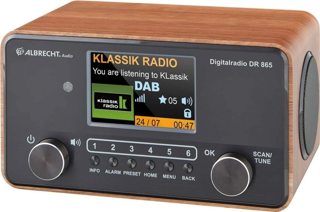 Rádio Albrecht DR 865 pre seniorov Obrázok produktu 