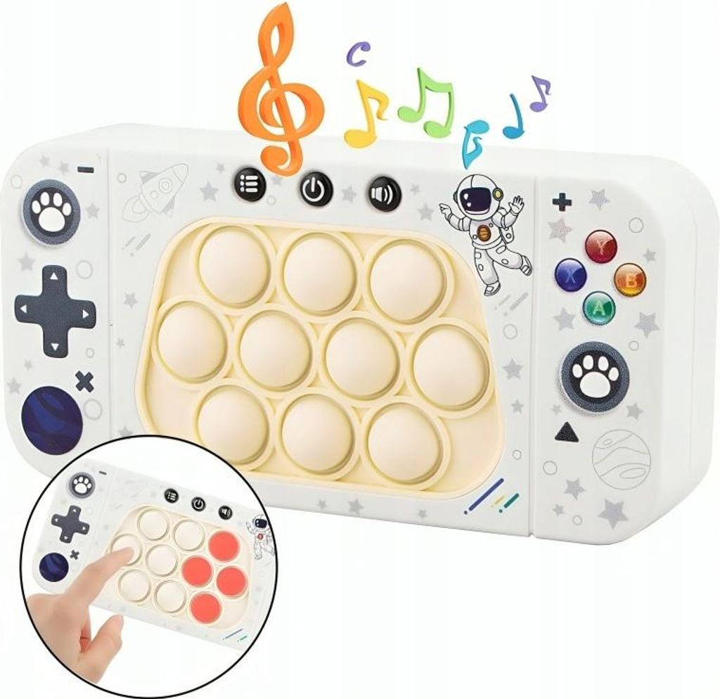 Gioco arcade antistress pop it popit console push Immagine del prodotto 