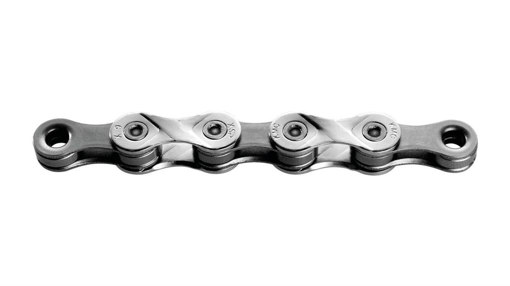 KMC Kette X9 Silber/Grau 1/2 X 11/128" 122Gl silber,grau Produktbild 
