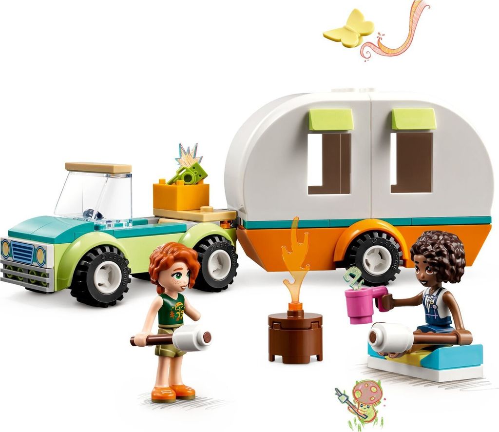 LEGO 41726 Friends Vacances en camping, camping-car jouet Image du produit 