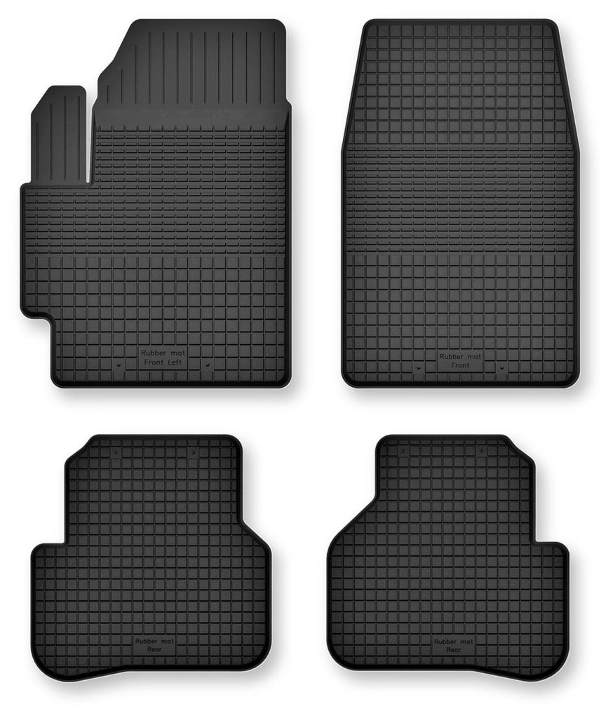 Gummi-Fußmatten für Mazda 3 I BK 2003-2009 (Schrägheck) – Produktbild 