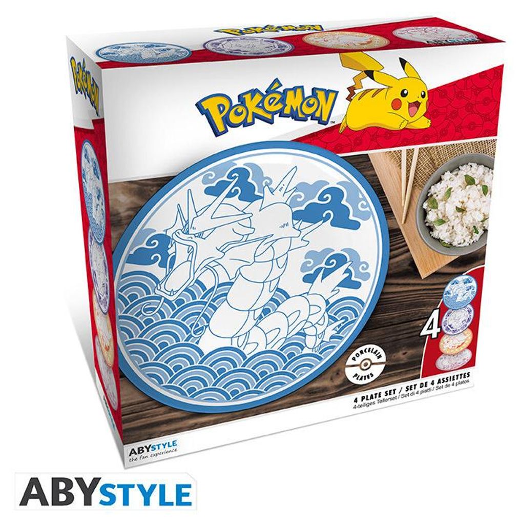 Set di piatti Pokemon: Stile giapponese Immagine del prodotto 