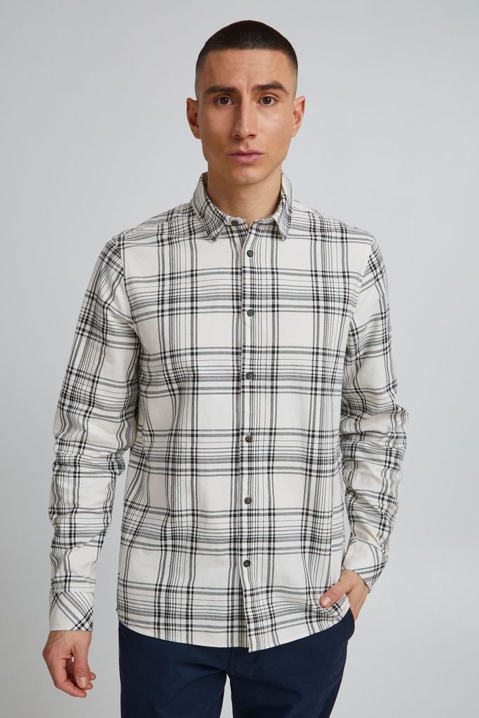 Solid SDAlexx Check SH Herren Freizeithemd Hemd kariert mit klassischem Hemdblusenkragen aus 100% Baumwolle