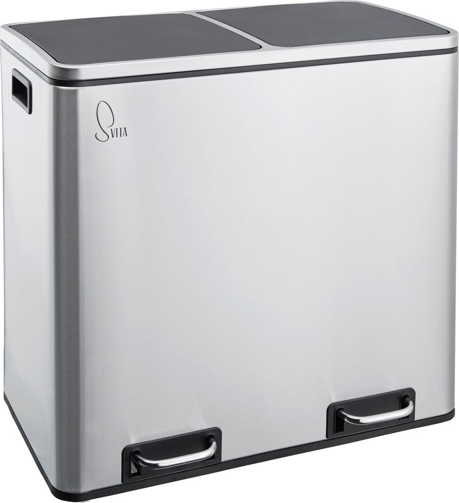 SVITA TM2X24 Poubelle Système de tri des déchets 48L Image du produit 