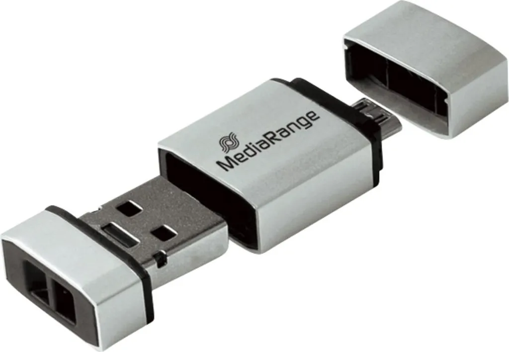Clé USB Double Connectique OTG 8GB avec boîtier pivotant robuste - 2