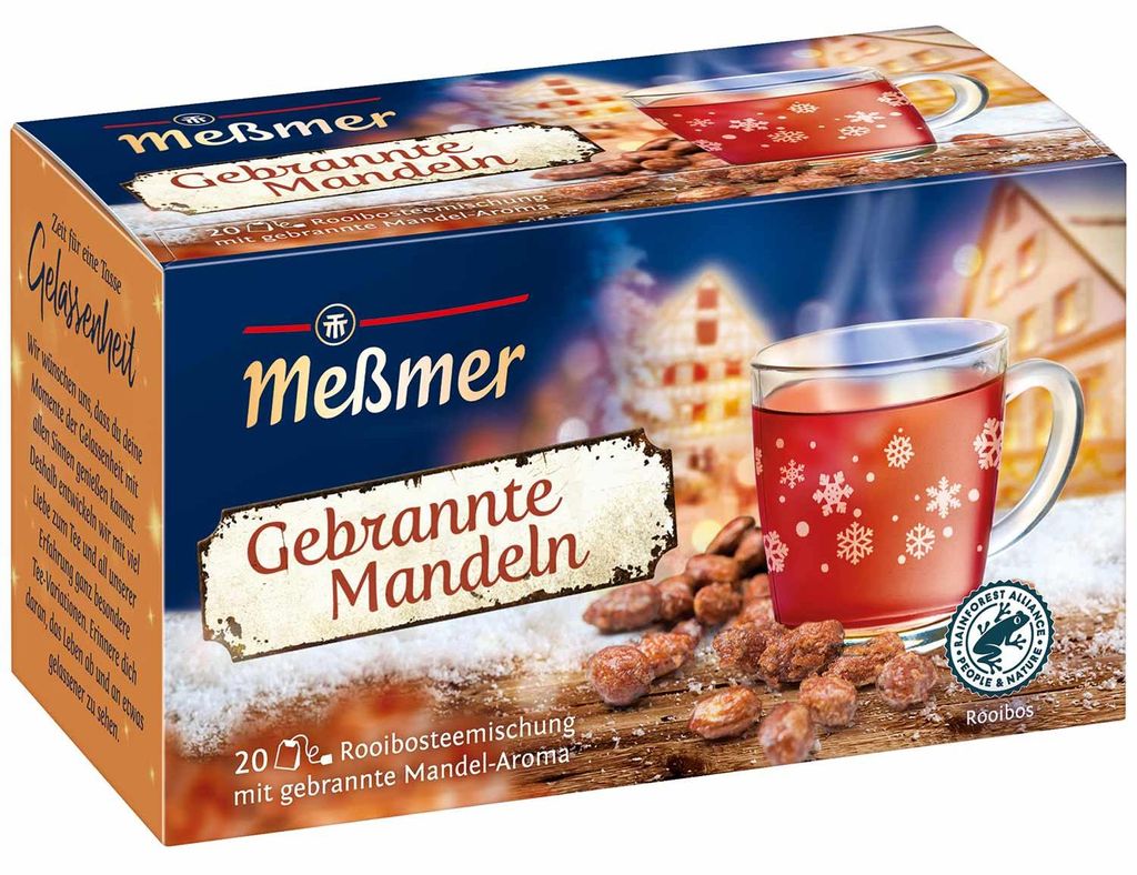 Meßmer Prażone migdały 20 torebek herbaty Rooibos mieszanka Zdjęcie produktu 