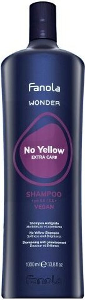 Fanola Wonder No Yellow Extra Care Shampoo Shampoo für die Produktbild 