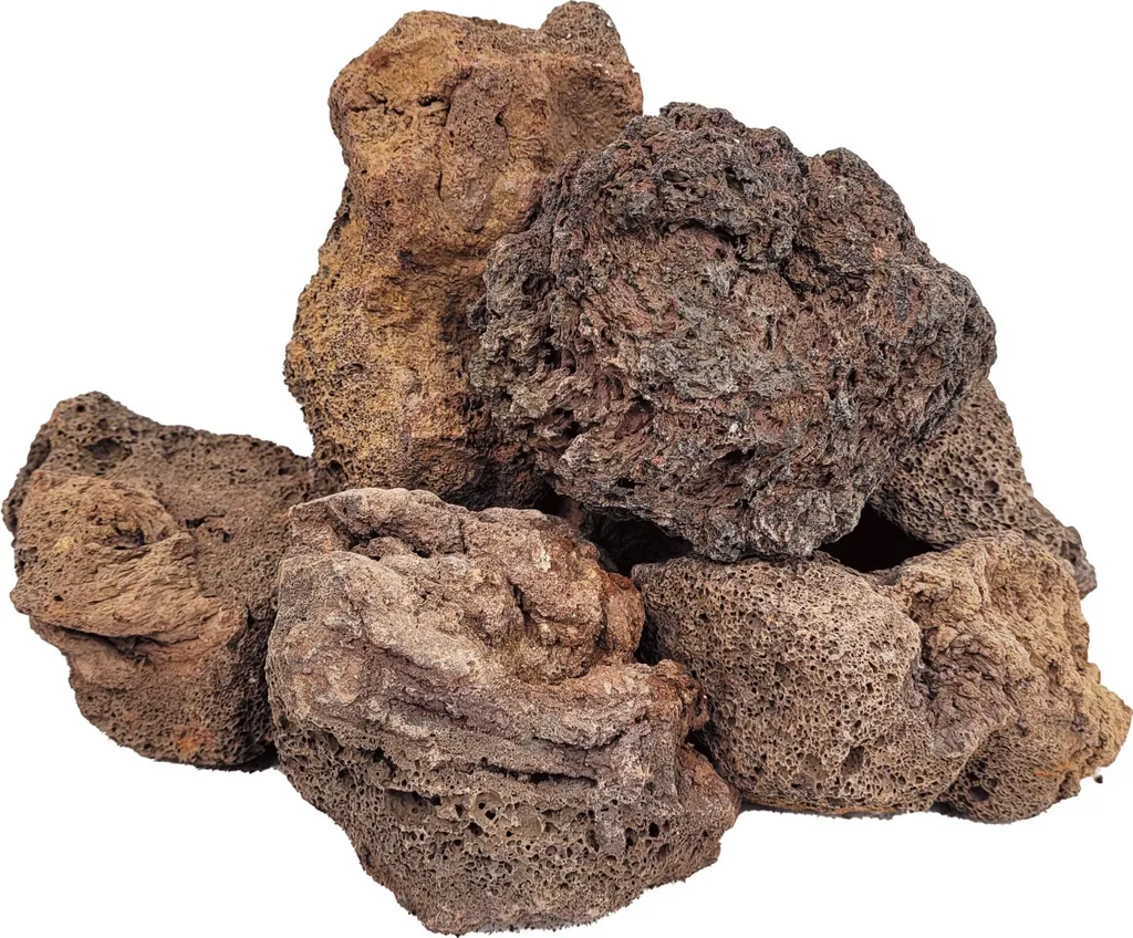 Roche volcanique poreuse Wio Bam Lava Nano Rock - Pierres de 2kg