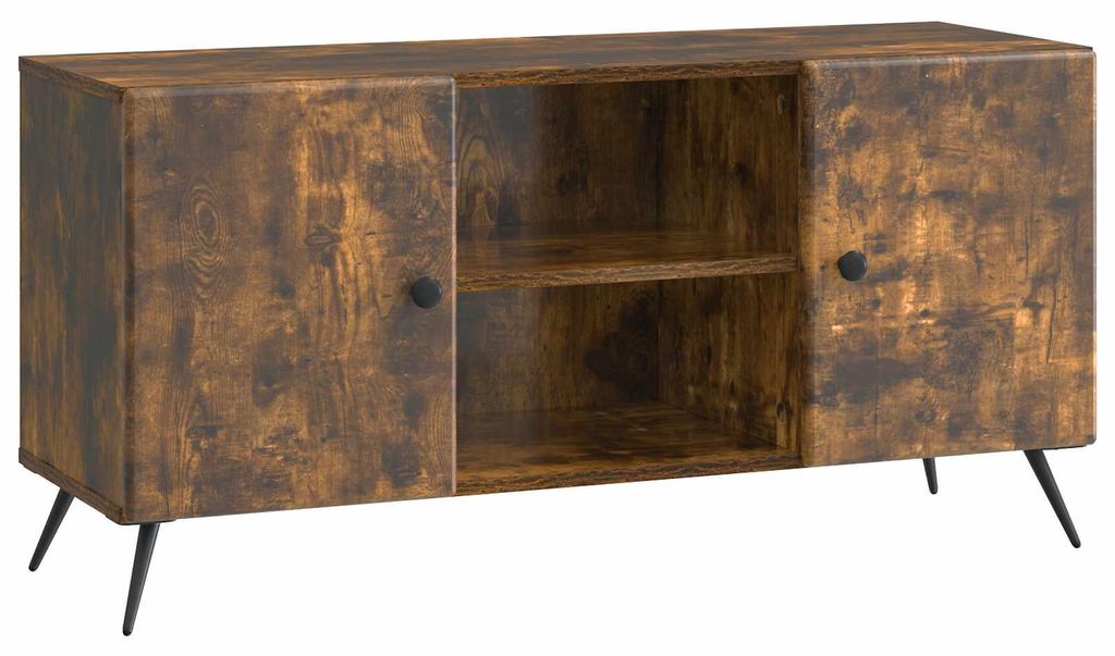 Maison Exclusive - TV-Schränk Geräucherte Eiche 102 x 34,5 x 50 cm Holzwerkstoff