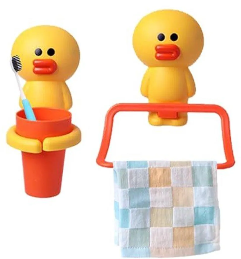 Kit de brossage de dents pour enfants avec animaux et soins sans fraisage