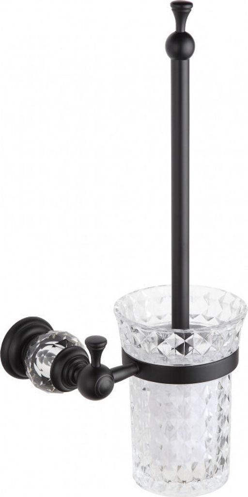 Mexen Estela Toilettenbürste, Schwarz - 7011550-70
