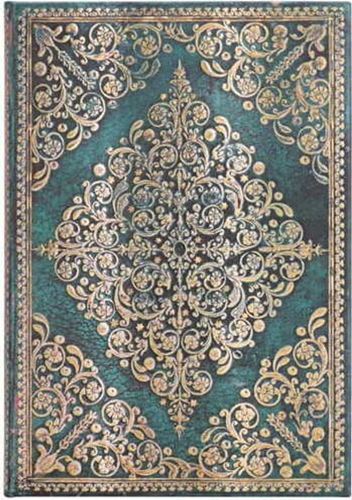 Paperblanks PB8114-2, Abbildung, Grün, 144 Blätter, 120 g/m², Liniertes Papier, Hardcover