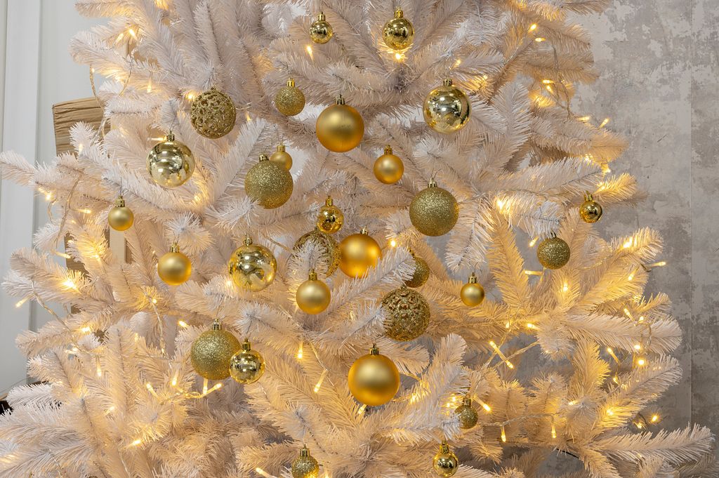 Christmas Gifts Weihnachtskugeln Set Gold - 100 Kunststoff Produktbild 7