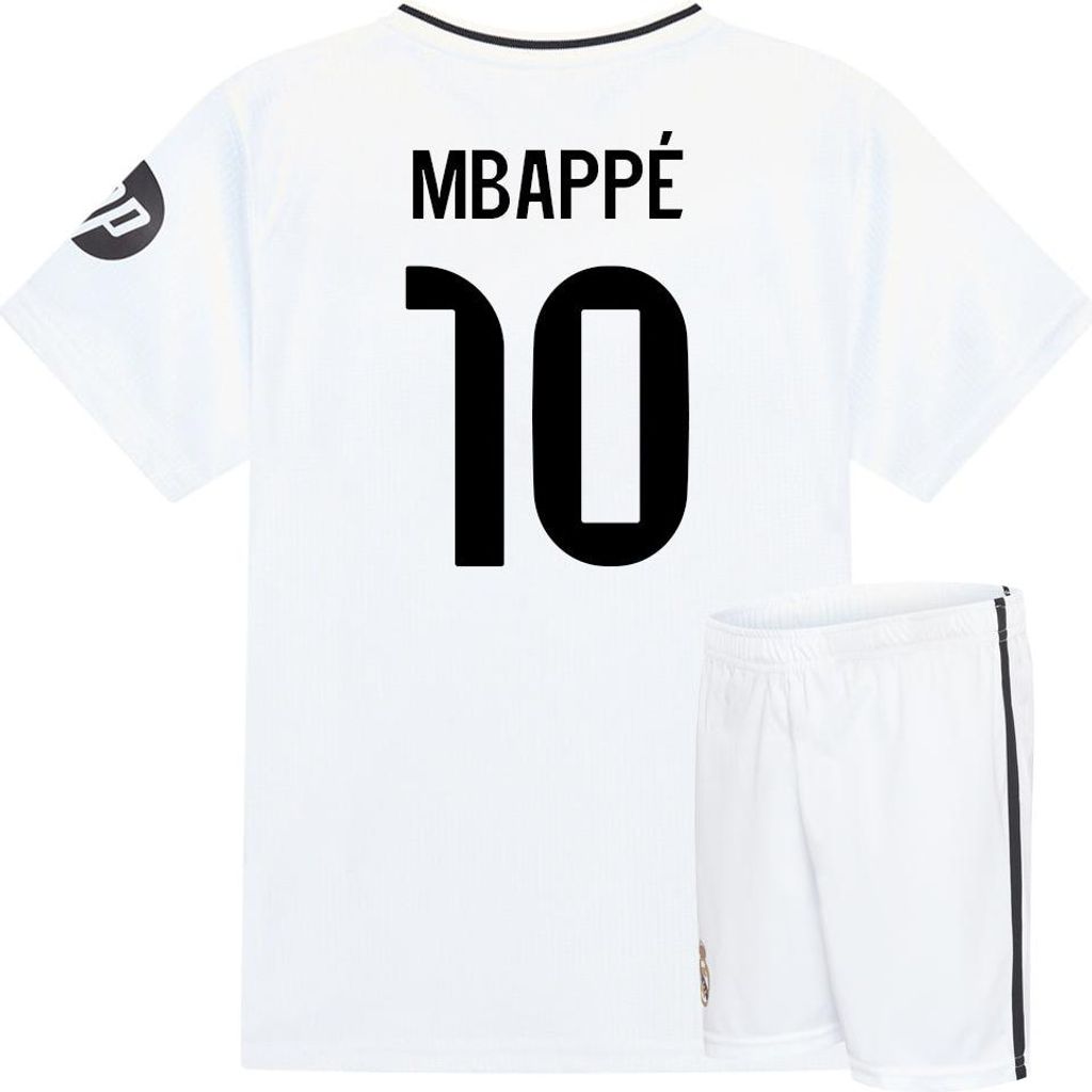 Real Madrid Fußball Trikot Set Mbappe Heim - Kind - 152