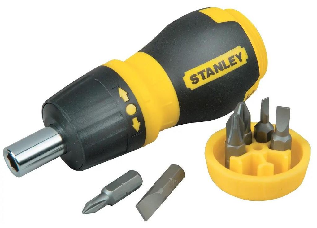 Stanley Stubby Multibit Ratcheting Screwdriver Image du produit 