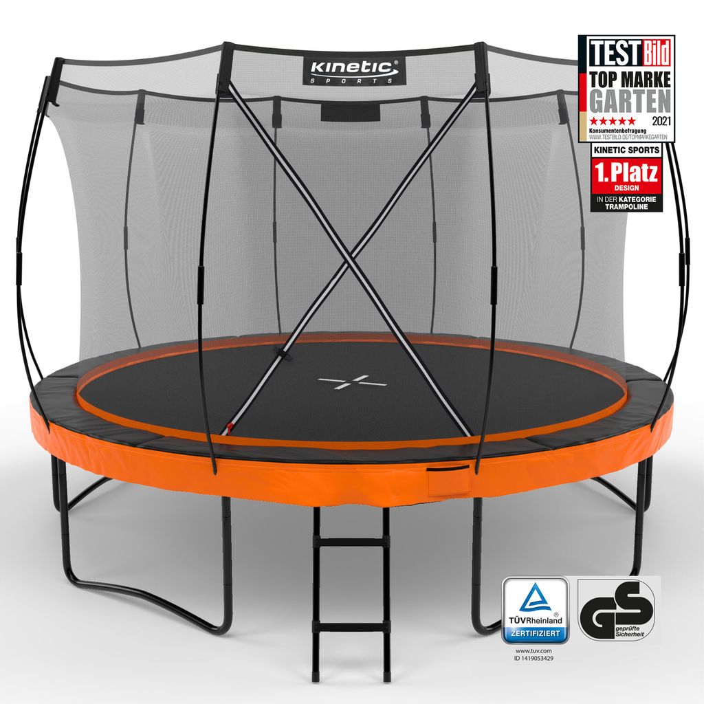 Kinetic Sports Ultimate Pro Trampolin 305 Kinetic Sports Trampolin Ultimate Pro 'Sunset | Kaufland.de