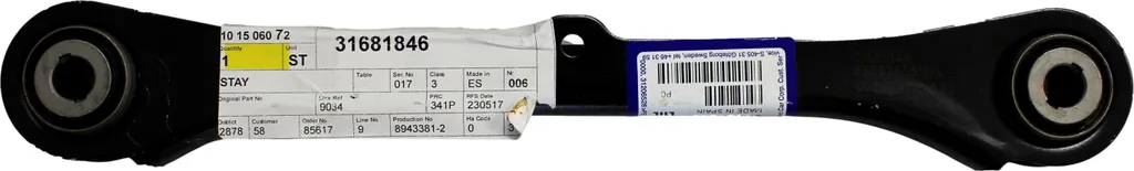 Bras suspension arrière 31681846 : réparer le train arrière Volvo C40