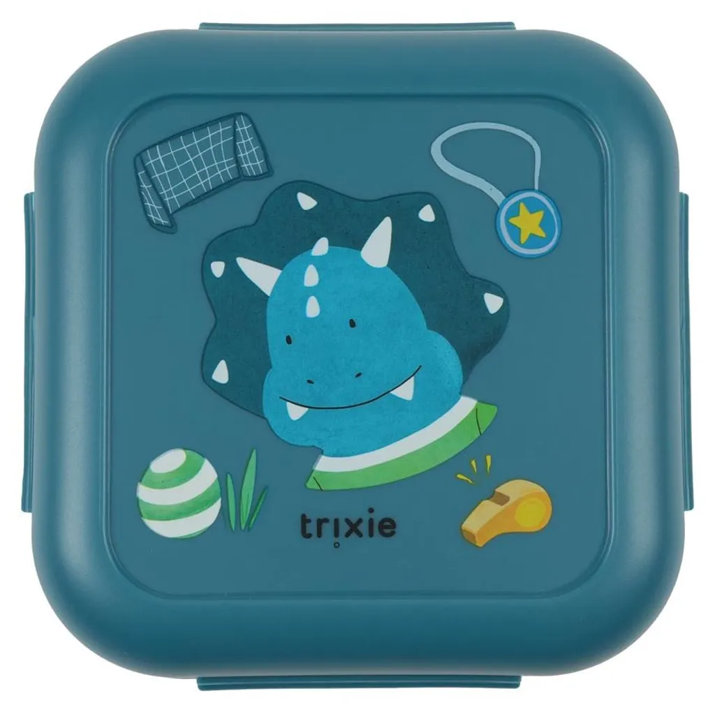 Boîte à friandises hermétique Trixie - Système à clips Triceratops