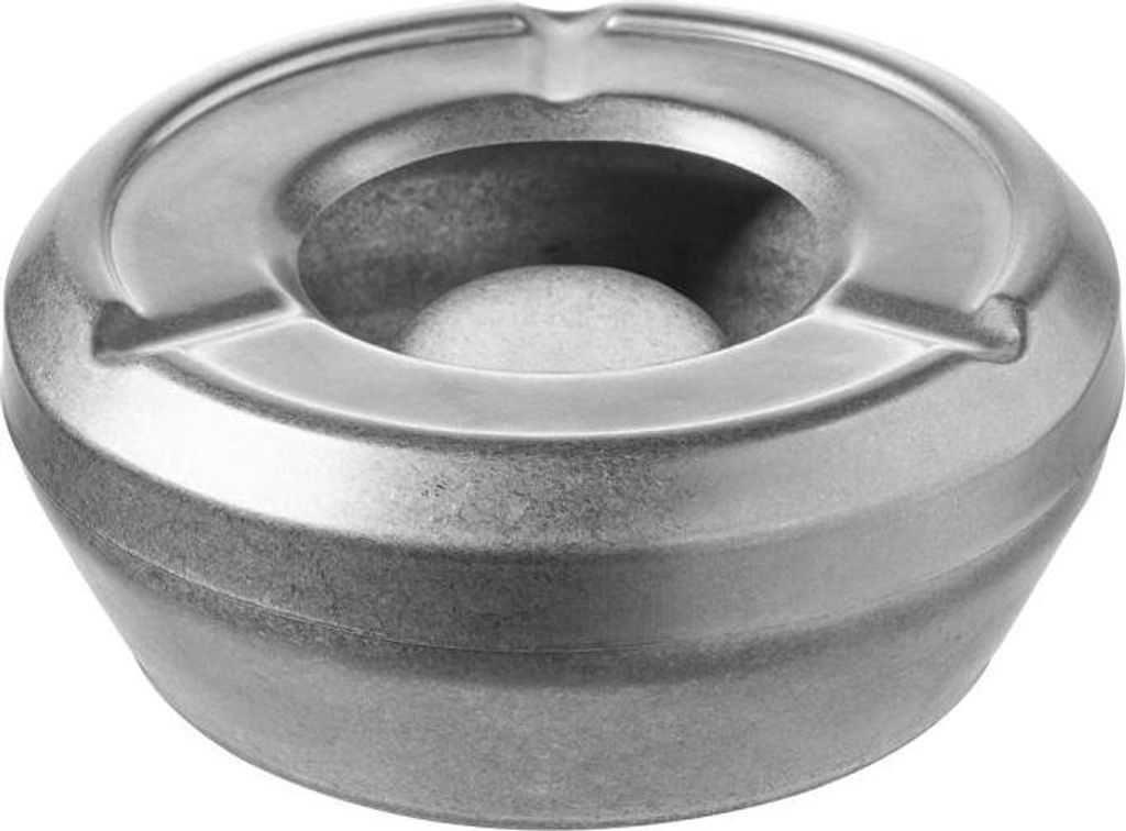 APS 72 Windaschenbecher FORGE, Edelstahl, Vintage-Look, Ø 10 cm, Höhe 4,5 cm