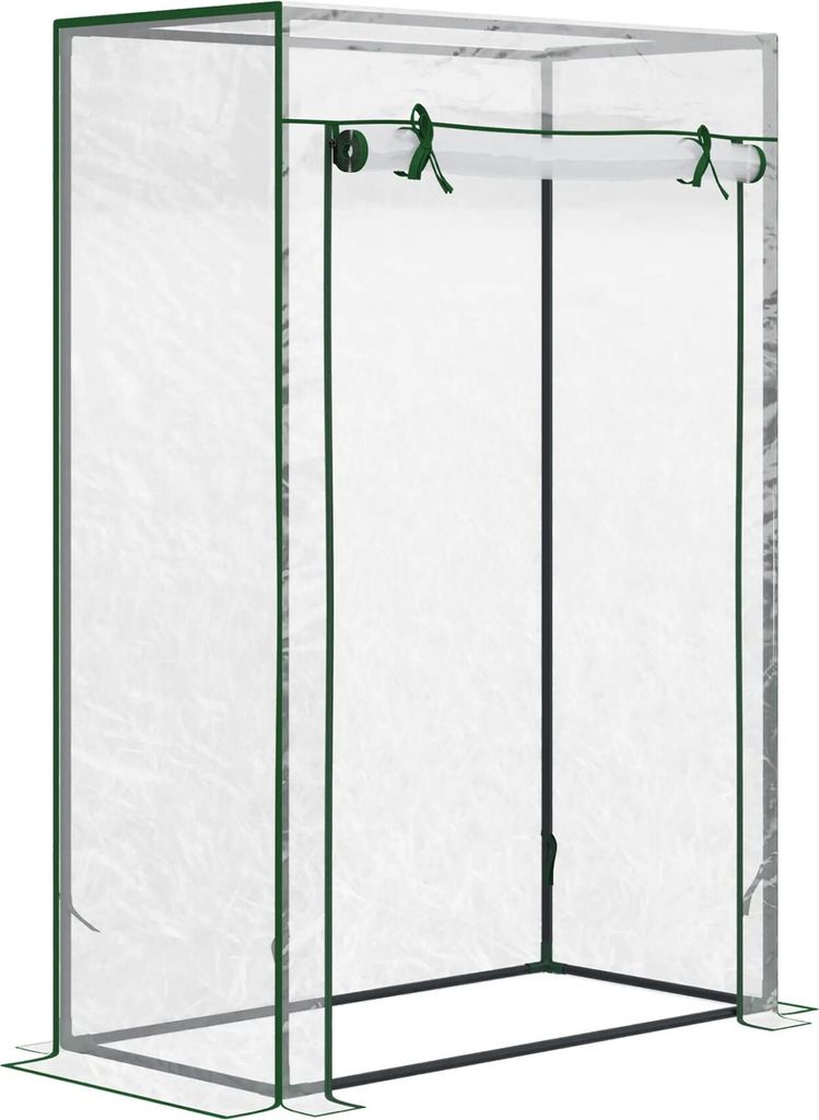 Linder Exclusiv Foliengewächshaus,Gewächshaus, mit aufrollbareTür MC4300 150x50x100 cm