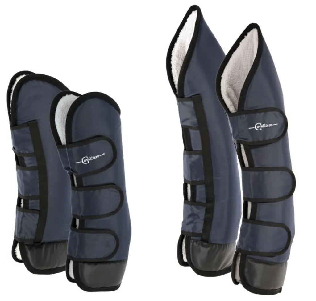 Covalliero guêtres de transport Dexter X-Full jeu de 4 protections bleues