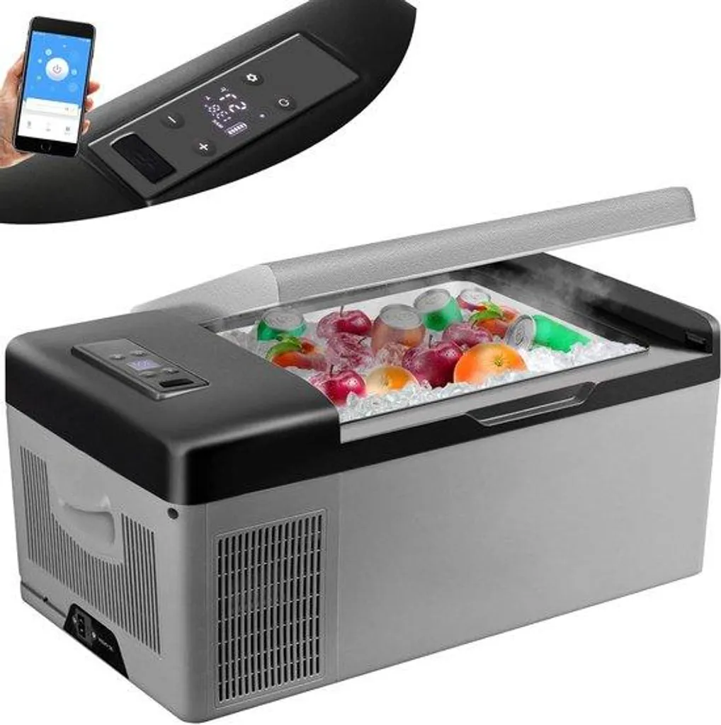 Mini Frigo Portable à Compresseur 15L pour Bateau, Van et Sorties Outdoor
