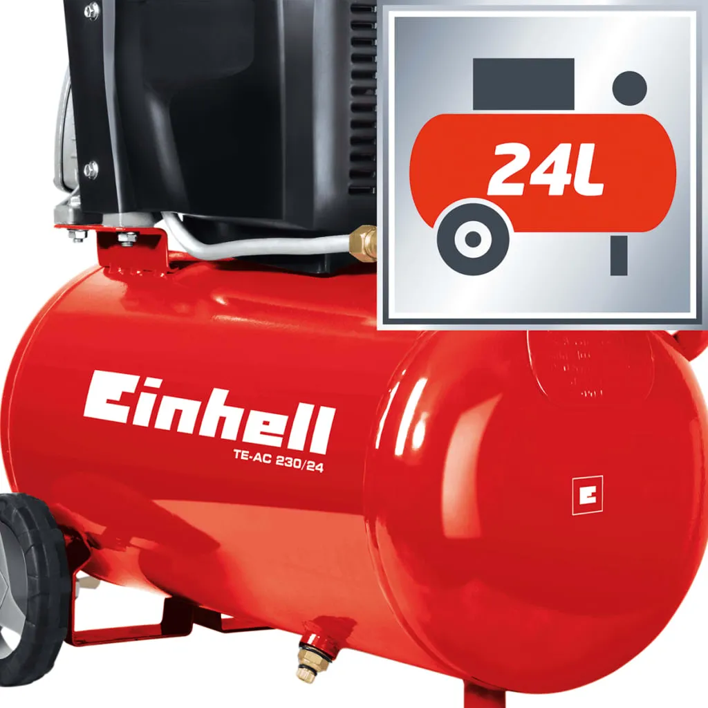 Compresseur Einhell TE-AC 230/24/8 : fini le manque de débit d'air - 13