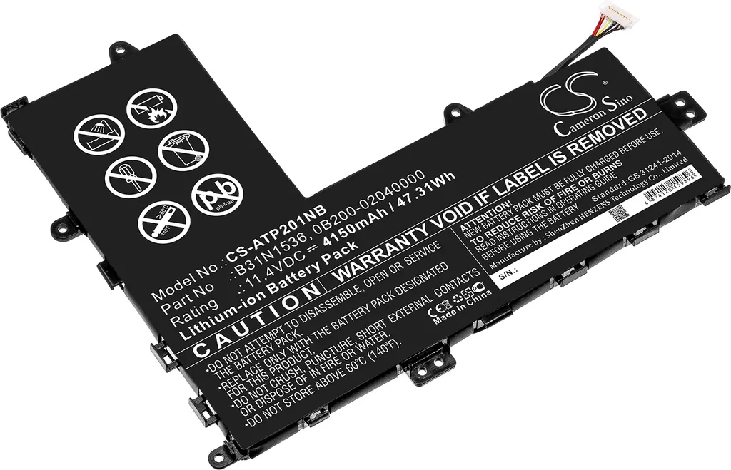 Batterie Ordinateur Portable pour Asus TP201SA VivoBook Flip TP201