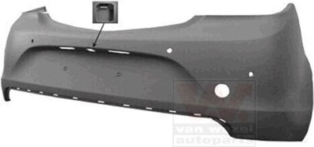 VAN WEZEL 3852547 - OE 23106811 Stoßstange, hinten für Insignia A (G09)