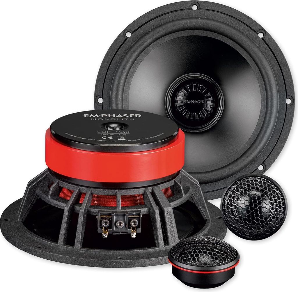Emphaser Monolith ECP-M6X Compo | 16,5 cm aktives Lautsprecher-Komponentensystem