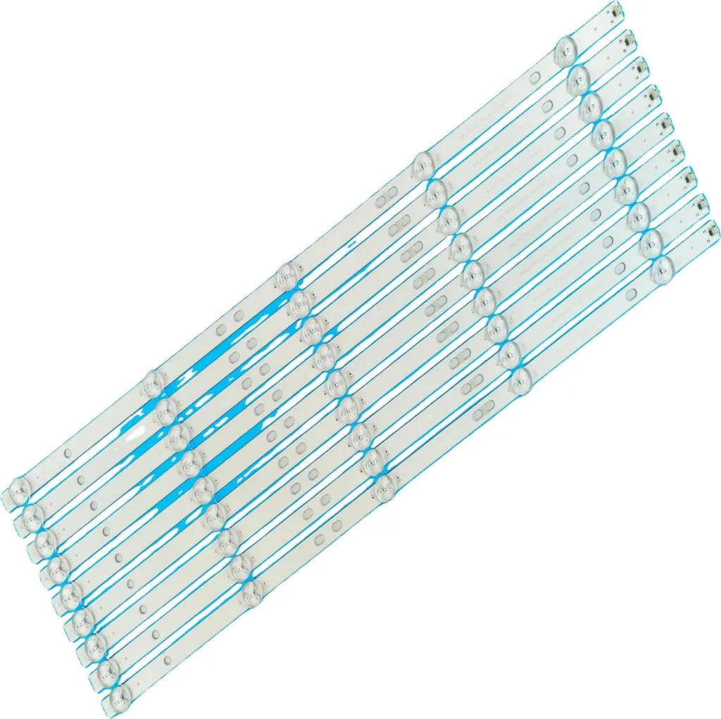 Bande de rétroéclairage LED 12mm 5 lampes pour réparation de TV LED