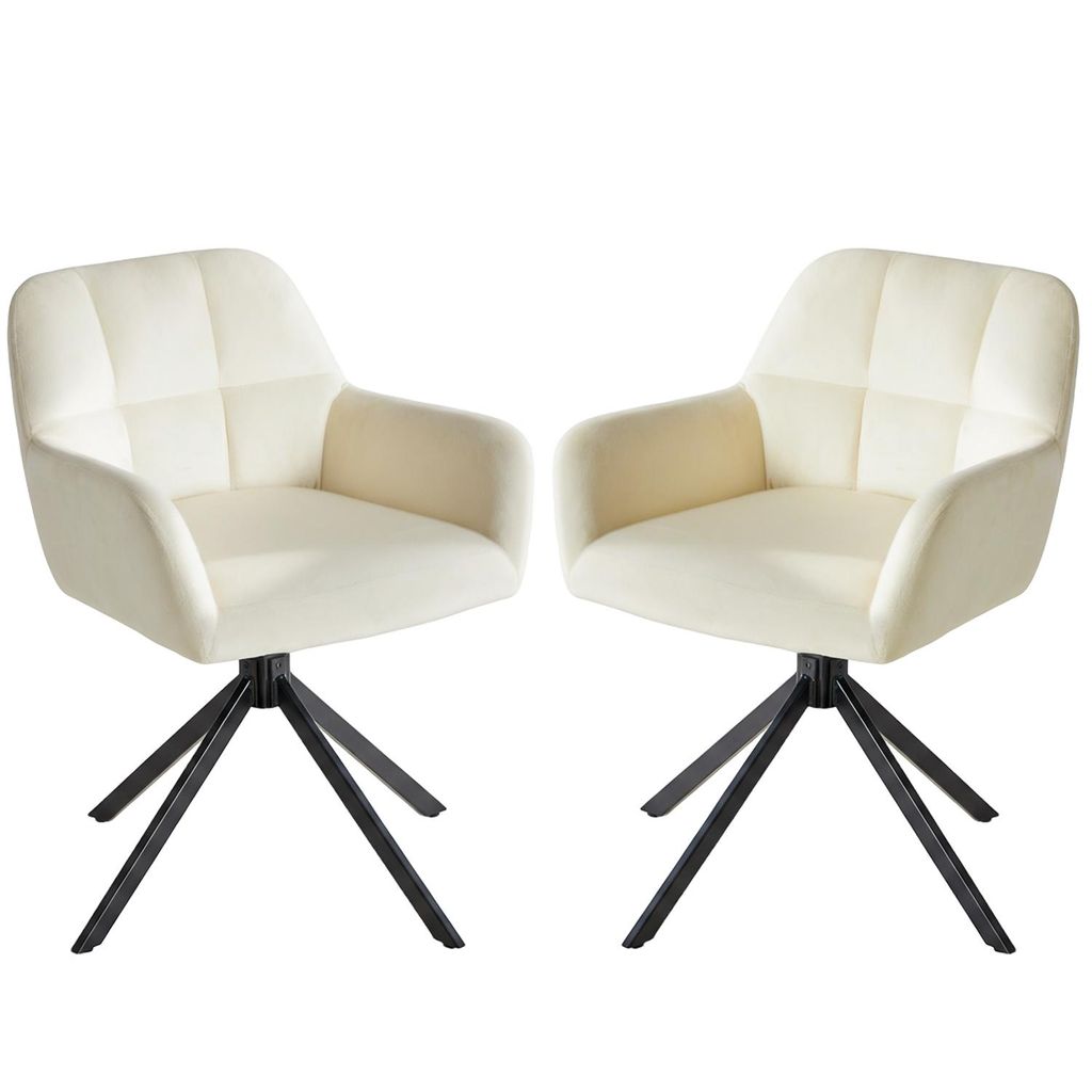 2pcs Esszimmerstuhl, eleganter und schöner moderner Esszimmerstuhl, niederländischer Küchenstuhl mit Samtpolsterung, geeignet für Küche, Wohnz...