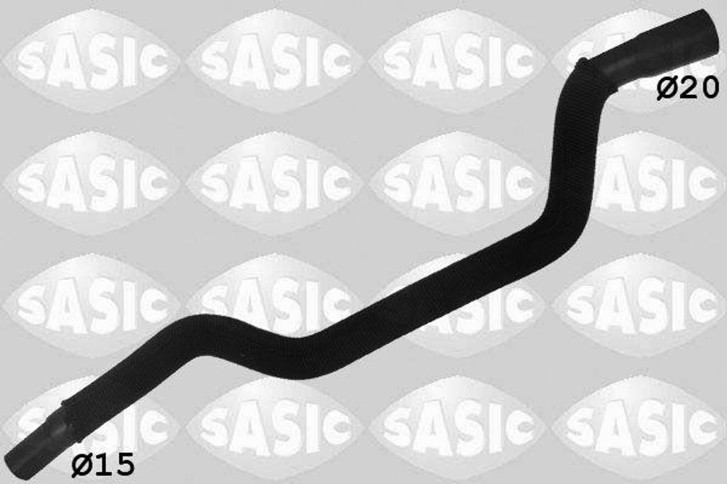 SASIC 3400089 Kühlerschlauch OE 6466JG kompatibel mit 206
