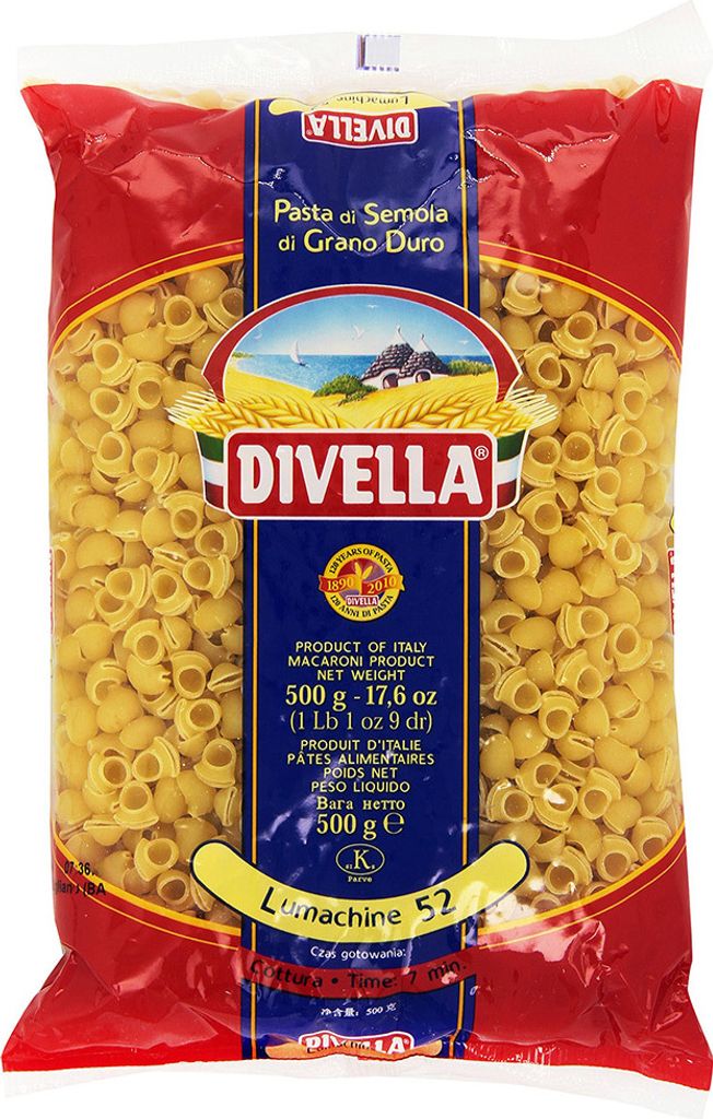 24x Divella Pasta Lumachine N.52 500g