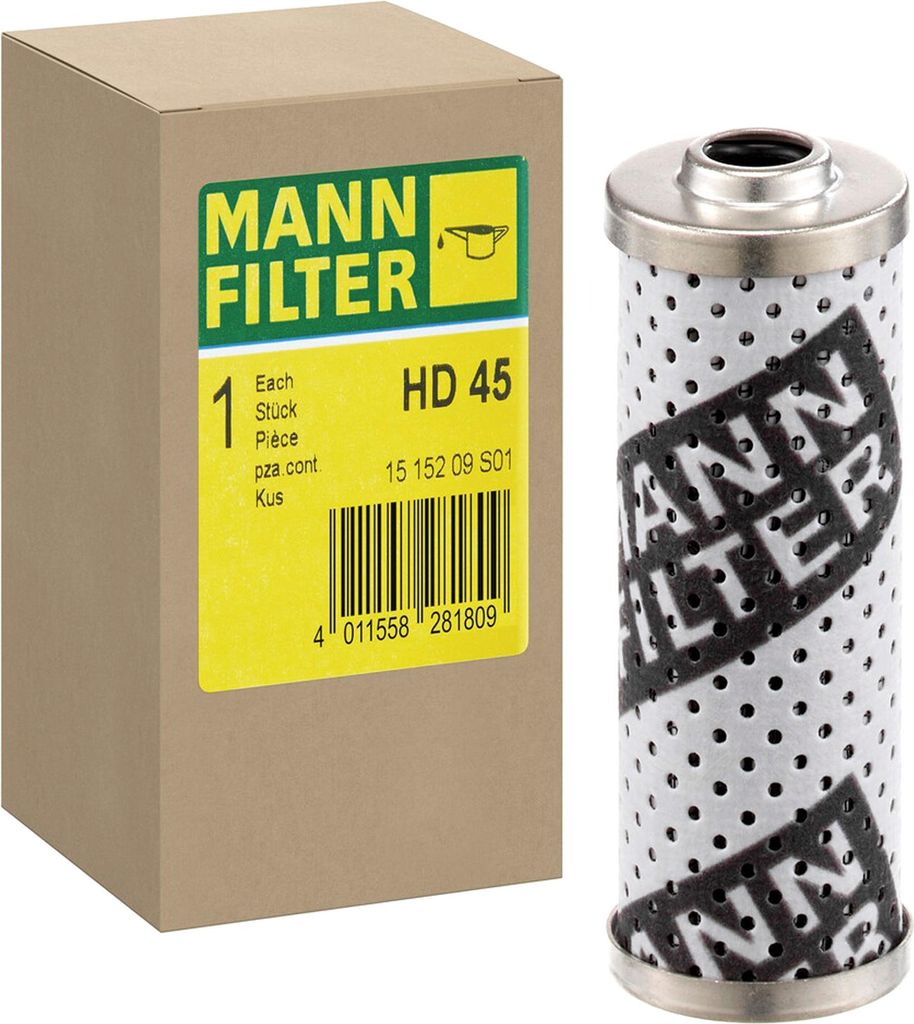 Hydraulikfilter, Lenkung MANN-FILTER HD 45