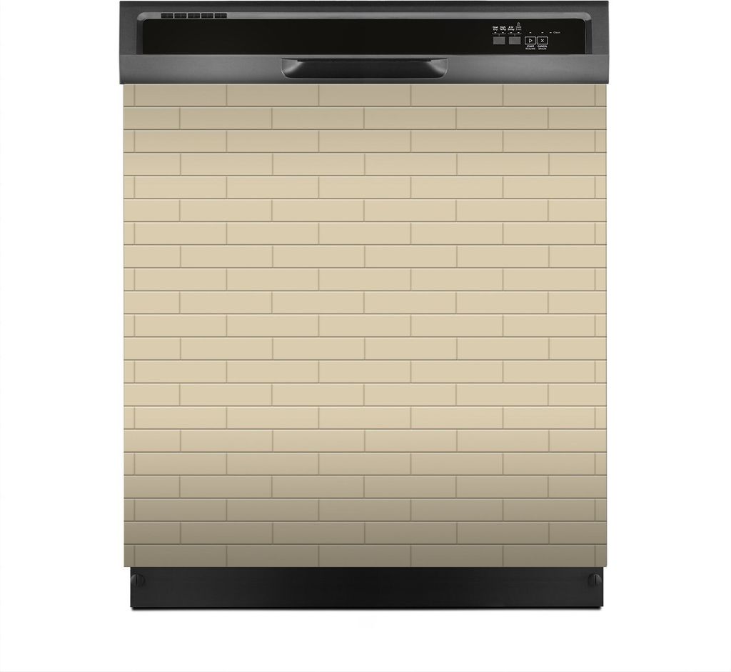 Aufkleber sticker 60x60 cm Dekorative folie Spülmaschine - farbige Backstein Ziegel