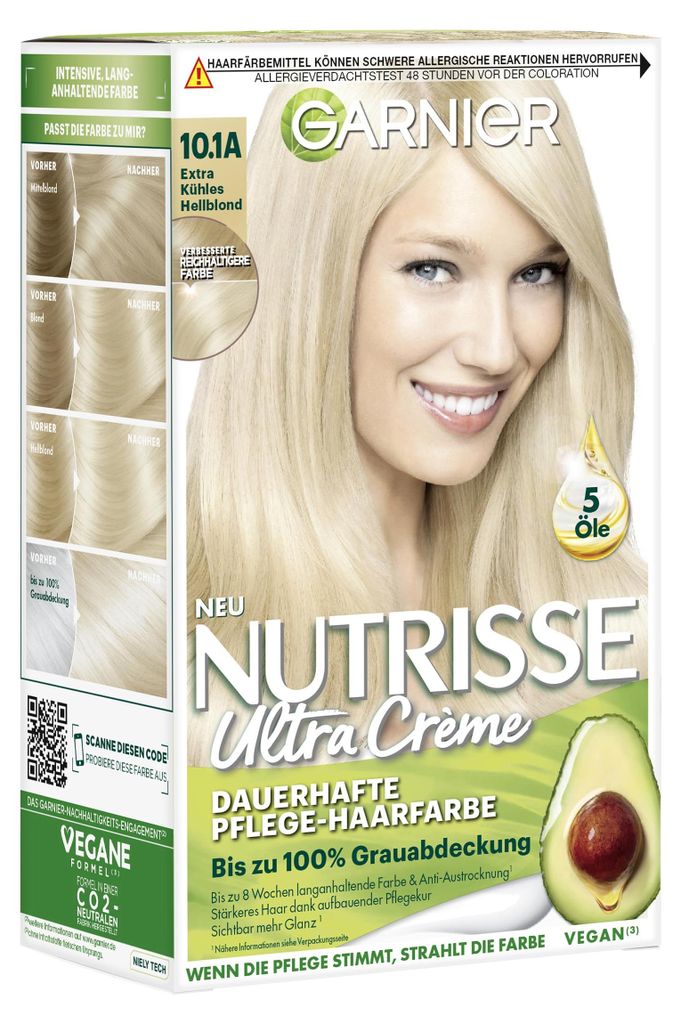 Garnier Nutrisse Pflegende Intensivtönung mit nährenden Produktbild 