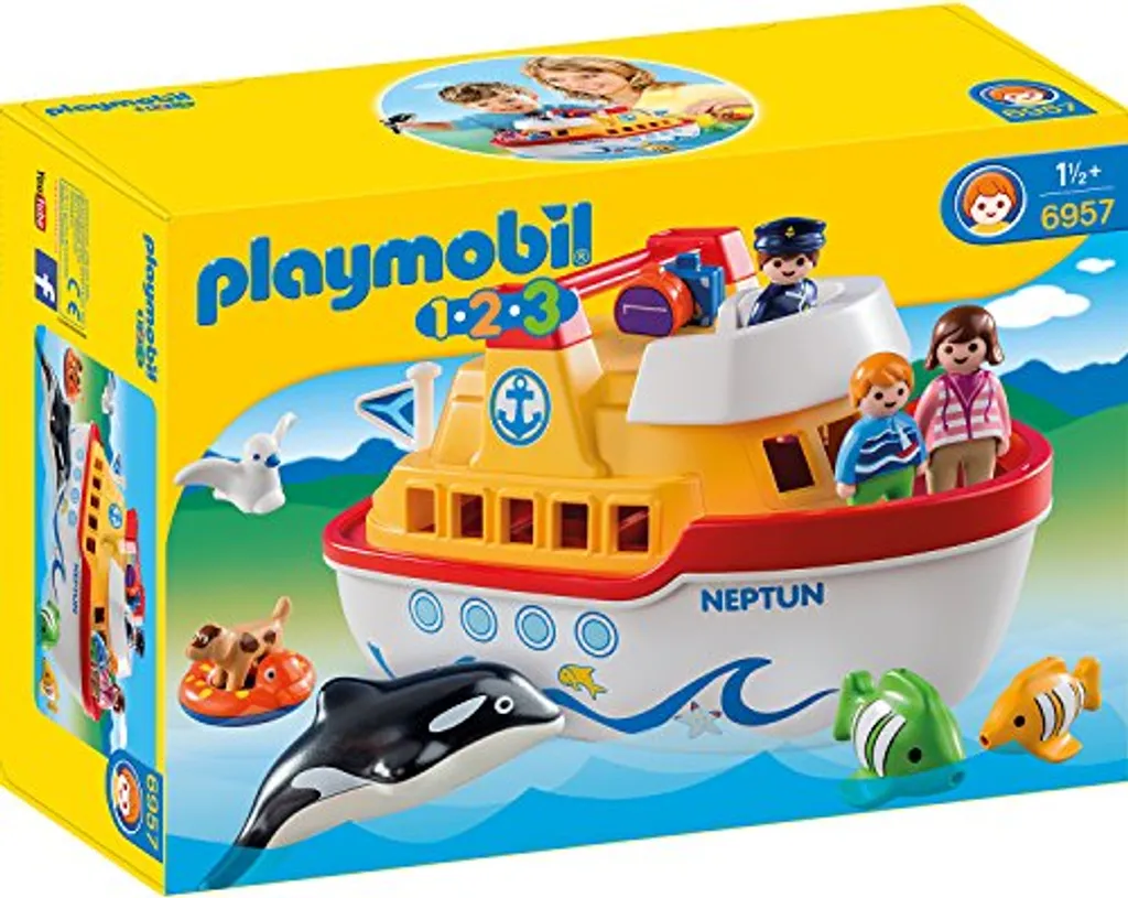 Bateau PLAYMOBIL 6957 fini les jouets perdus avec le rangement malin