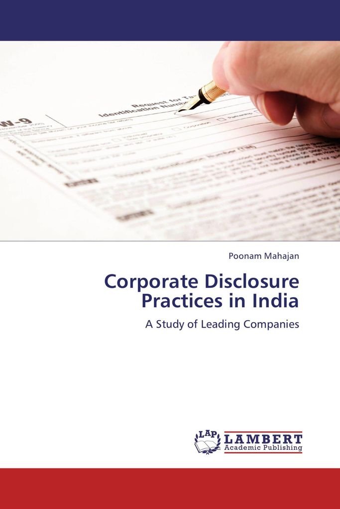Corporate Disclosure Practices in India