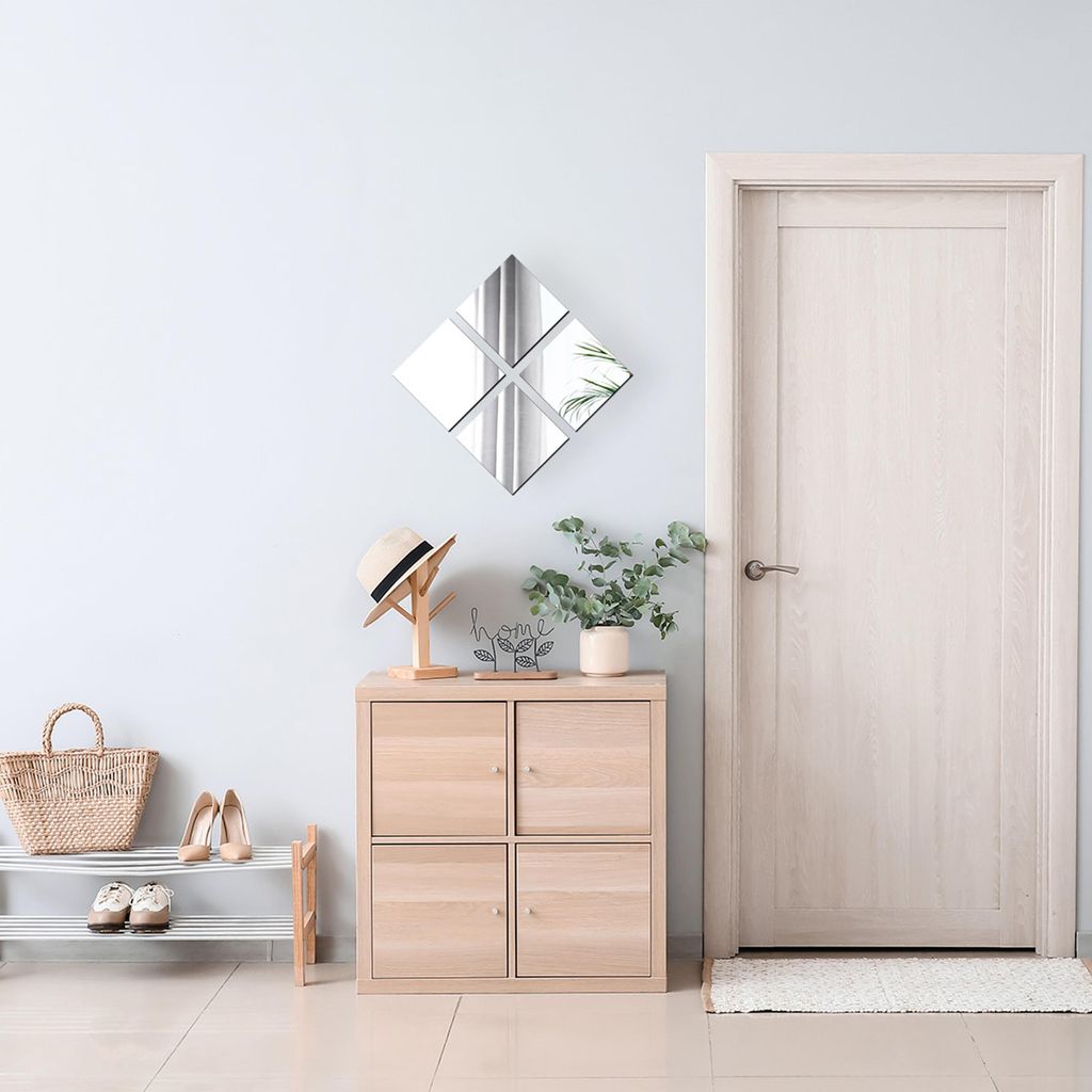 Tendance Klebespiegel - 4x - Glas - selbstklebend - 20cm - Produktbild 