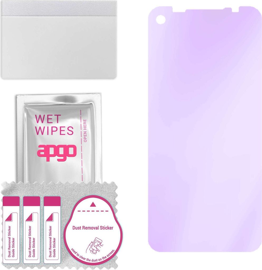 apgo Hybrid Schutzglas, kompatibel mit Doogee S97 Pro, Anti-Blue, 9H Härte, toller Ersatz für Hartglas, kratzfester Displayschutzglas, Displaysch...
