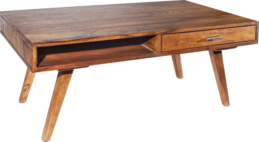 Tavolino da salotto 100 cm in legno, design moderno per il Immagine del prodotto 